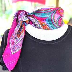 💜 Sheer Square Scarf #hundredsofscarves